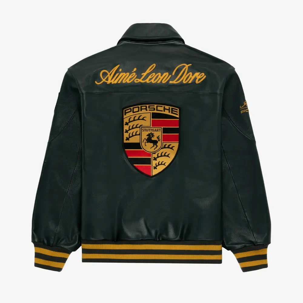 Black Porsche Racing Jacket