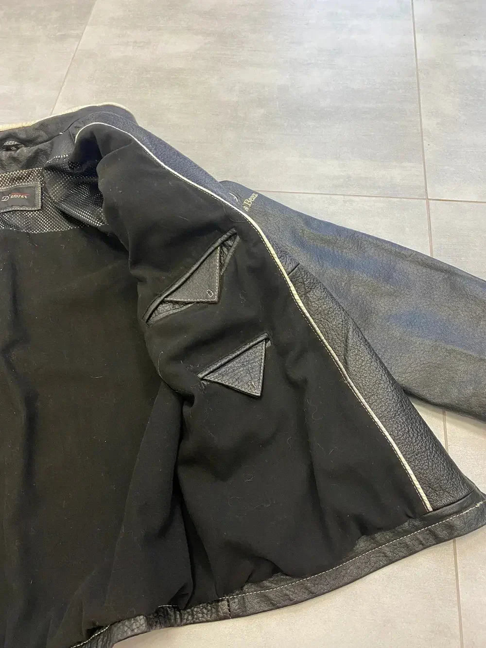 McLaren Black Vintage Leather Jacket - NEW RELEASE