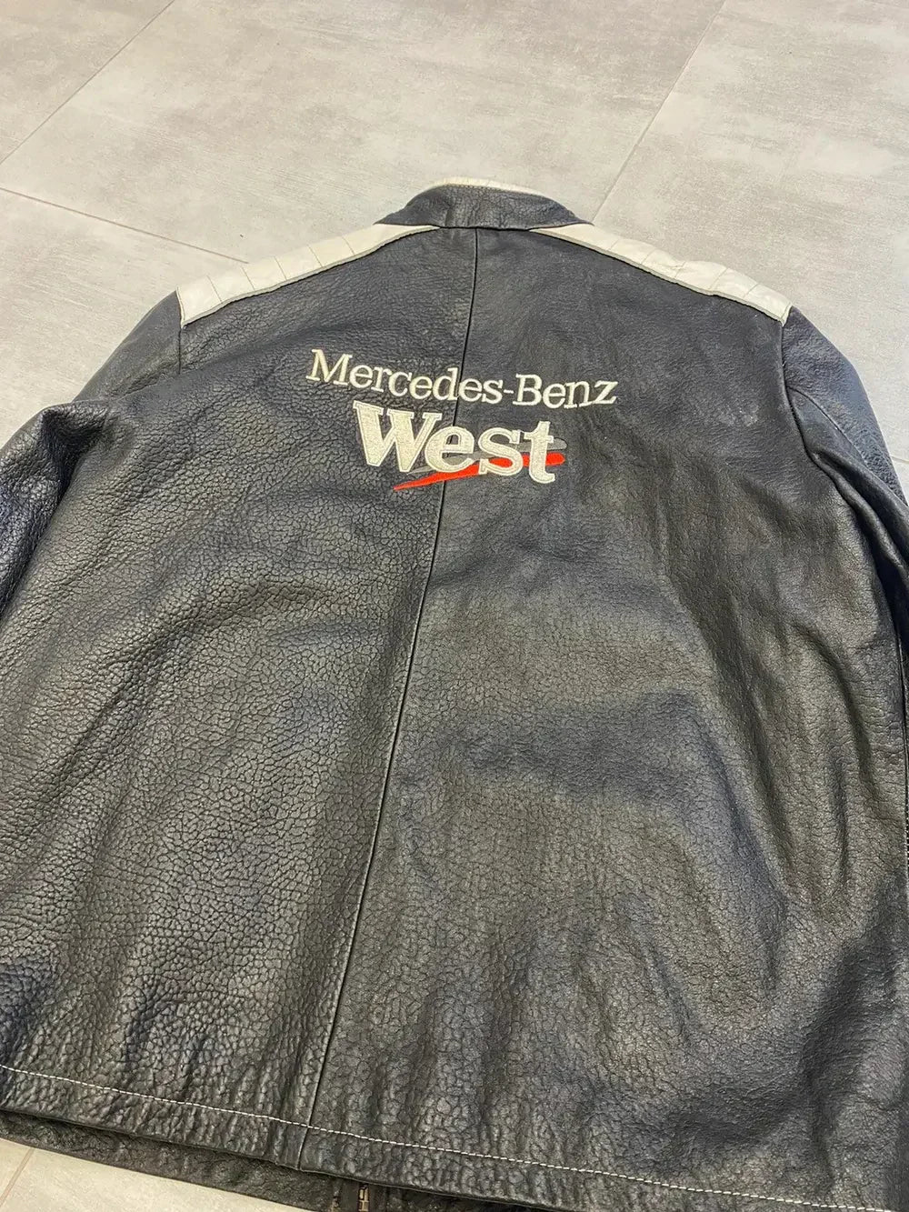 McLaren Black Vintage Leather Jacket - NEW RELEASE